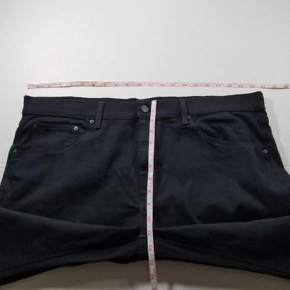 Mott & Bow Men's Classic Slim Jeans Size 40x32 Black Denim - Picture 8 of 10